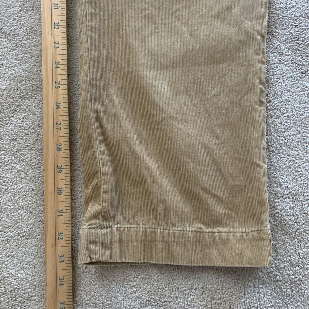Vtg Polo Ralph Lauren Mens Sz 38X34 (Fits 36x33) Prospect Corduroy Pants‎ Beige - Picture 7 of 10